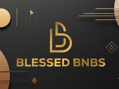 Blessed BNBS logo on a black background, representing a luxury vacation rental brand focused on data-driven management.