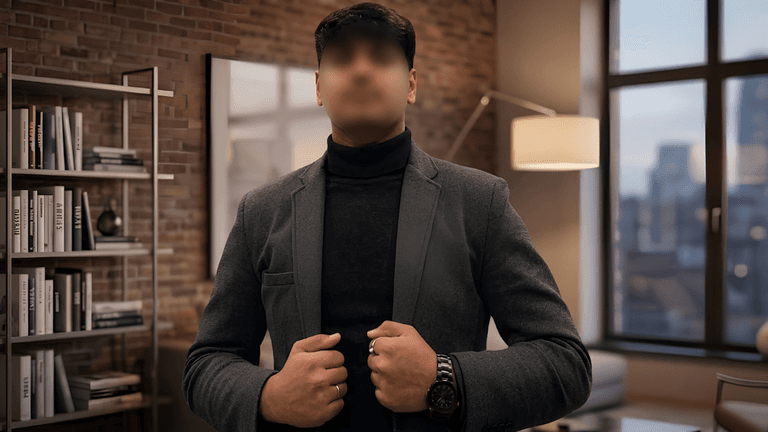 Young entrepreneur Akhand Prakash Saxena leading PerfectlyHost, showcasing affordable, fast, secure web hosting services with customer-focused innovation and business vision.