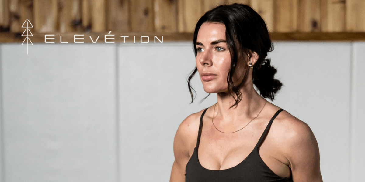 Woman in athletic wear representing Elevétion Health’s focus on personalized, data-driven wellness and longevity optimization.