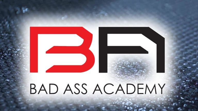 Bad Ass Academy logo representing Anthony Espo's Brooklyn fitness and mindset training community.
