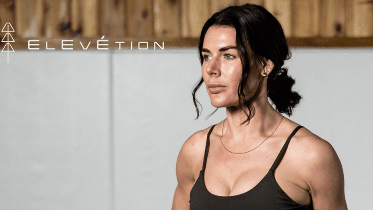 Woman in athletic wear representing Elevétion Health’s focus on personalized, data-driven wellness and longevity optimization.
