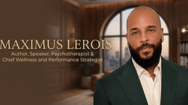 Maximus lerois is helping leaders rewrite the inner scripts behind success