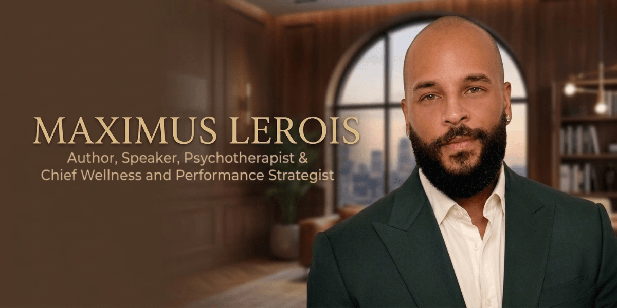 Maximus lerois is helping leaders rewrite the inner scripts behind success