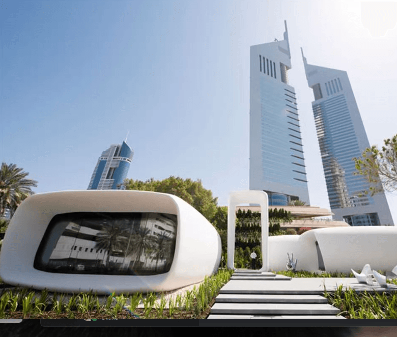 Dubai Unveils Its First Completed 3D-Printed High-Rise Structure